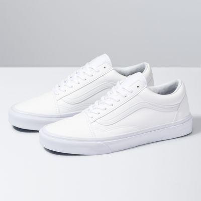 white vans with